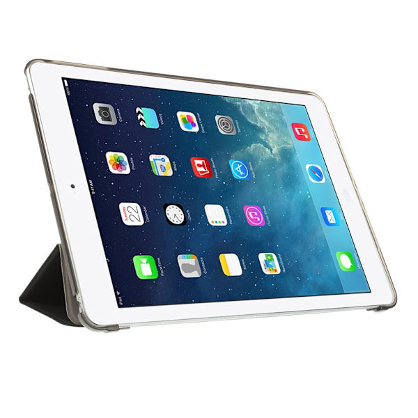 iPad Air/iPad 9.7 2017/2018 Trifoldet etui med smal pasform - Sort Black
