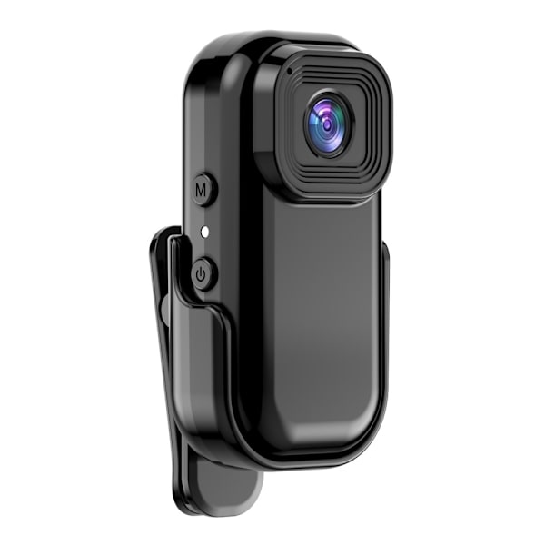 1080P Mini Kamera Action Cam Sport DV Videoopptak Lomme Black