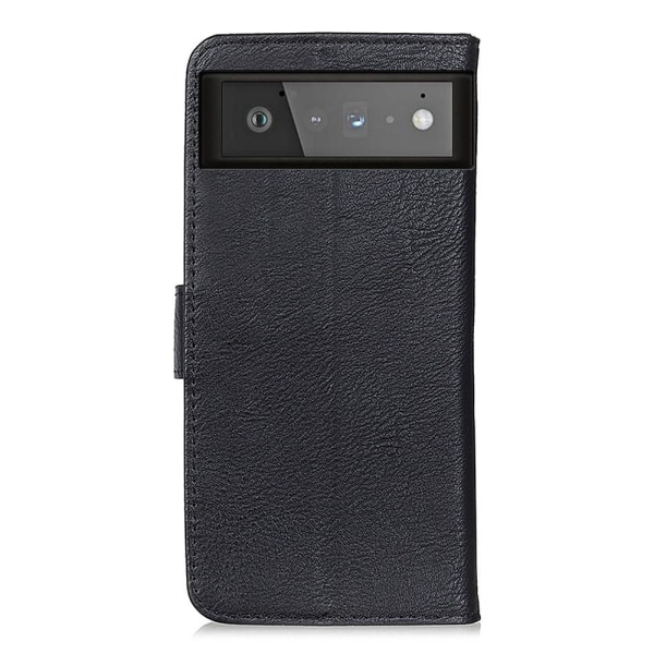 KHAZNEH Wallet Stand Case for Google Pixel 6 Black