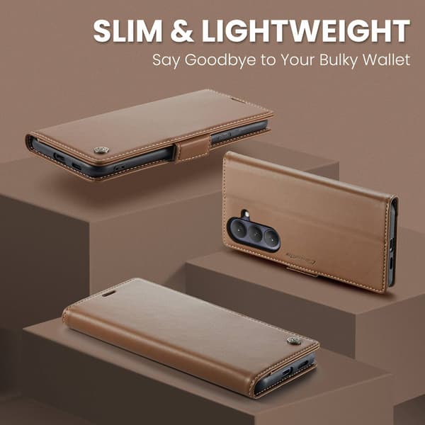 Til Samsung Galaxy A57 5G CASEME telefoncover Brown