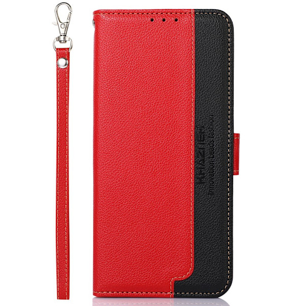 KHAZNEH Lompakkokotelo Xiaomi Redmi Note 14 5G Red