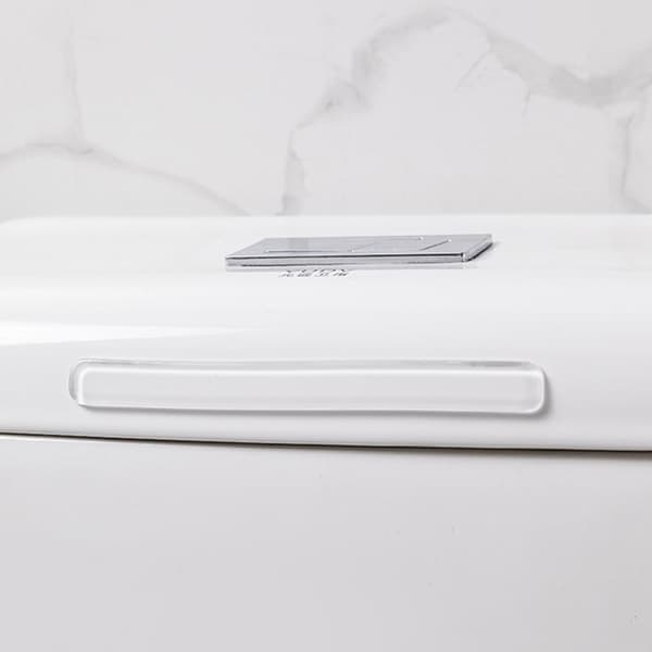 10 STK 63x10x2MM Anti - kollisionsbeskyttelse Dørgreb Køleskab White