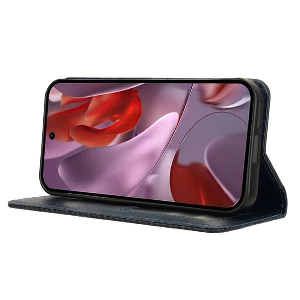 Til Google Pixel 9A Lommebok-deksel Eksklusiv Blue