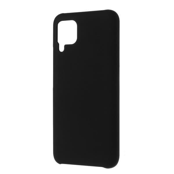 Huawei P40 Lite Gummiert Hardplastcover - Sort Black