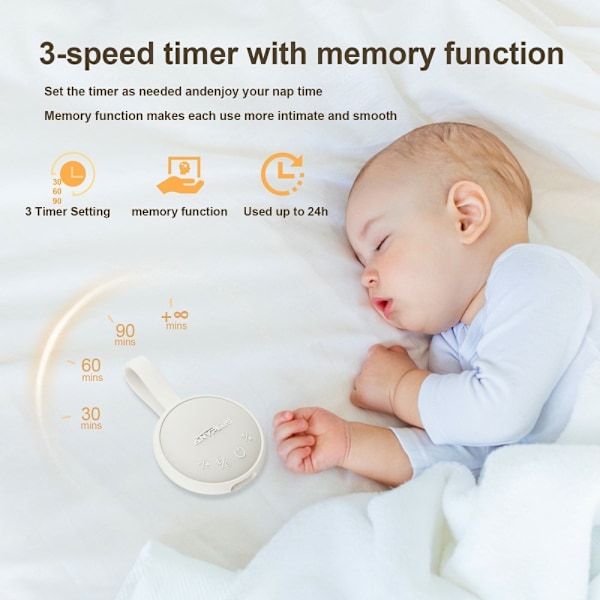 White Noise Machine Bluetooth-kaiutin Vauvan lasten aikuisten unta avustava äänilaite White