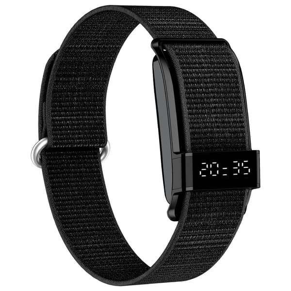 Smartwatch Smart aktivitetstracker IP68 pulsmåler blod ilt søvn måler armbånd Black