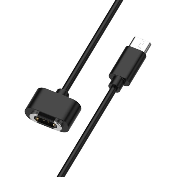 Laddare till Xiaomi Mitu Watch S1 - USB-C Svart