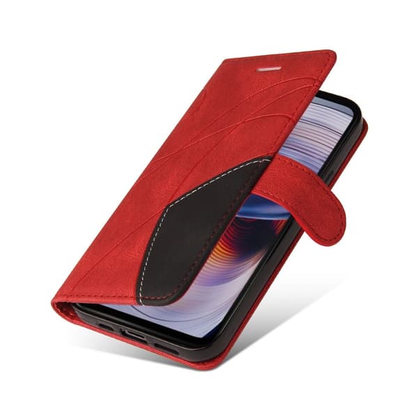 KT Lommebok-deksel til Motorola Moto G55 Red