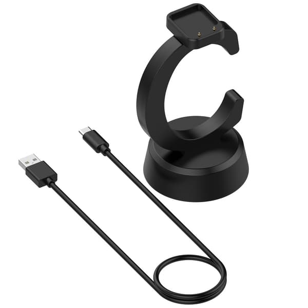 Laddare Docka till Samsung Galaxy Fit3 Honor Watch X5 Fit  Keep B5 B4 Lite B4 Svart