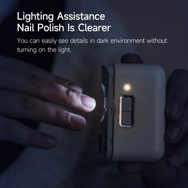 XIAOMI Elektrisk Nagelklippare Polering Automatisk Pro Trimmer Vit