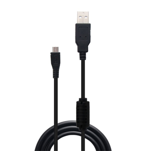 Sony PS4 Slim Pro USB til Micro USB 2m ladekabel Datakabel Black