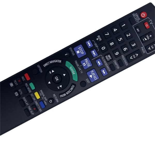 Fjärrkontroll Ersättning för N2QAYB000462 För Panasonic Blu-Ray DVD Spelare Svart