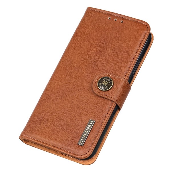 KHAZNEH Vintage lompakkokotelo Samsung Galaxy S24+ Brown