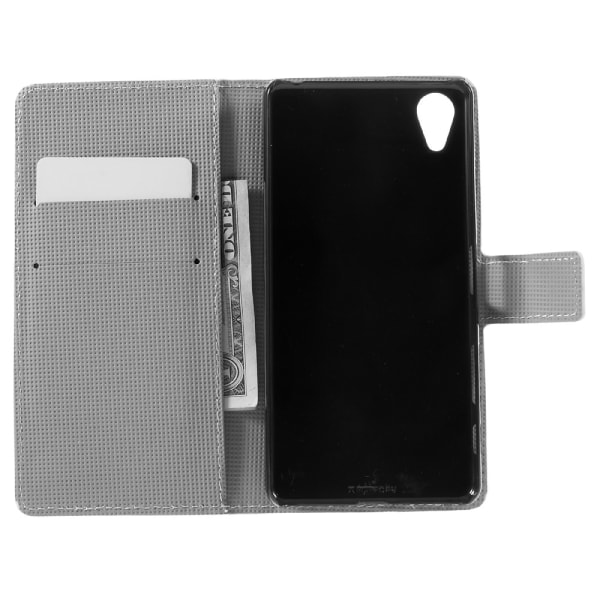 Sony Xperia X Performance Wallet Case Zebra Black