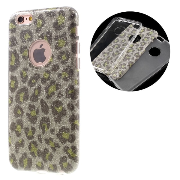 G-CASE Leopard TPU + PC Hybrid Deksel til iPhone 6s/6 4.7 - Gull Gold