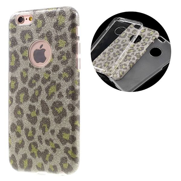 G-CASE Leopard TPU + PC Hybrid skal iPhone 6s/6 4.7 - Guld Guld