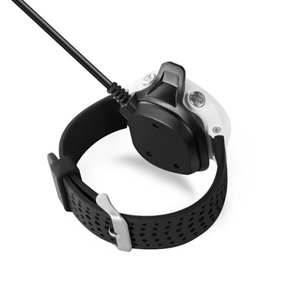 För Garmin Approach S5 / S6 1m laddare docka laddningskabel Svart