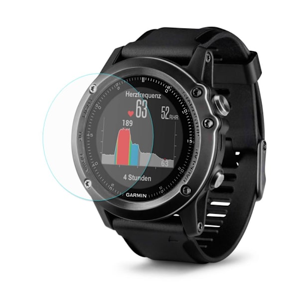 2 pcs HAT PRINCE Garmin Fenix 3 HR Tempered Glass 0.2mm Transparent