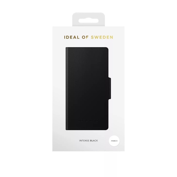 iDeal Of Sweden iPhone 13 Atelier Wallet Intense Black Black