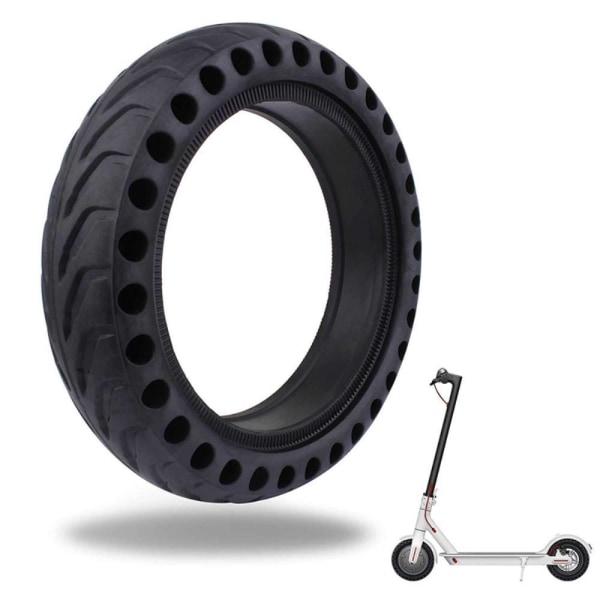 Däck punkteringsfritt till Xiaomi M365, 1S, Essential, Pro and Pro 2 Elektrisk Scooter, Svart