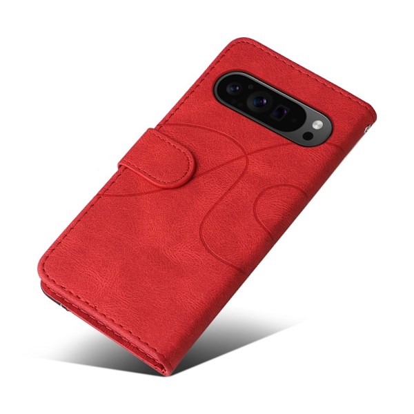 Til Google Pixel 9 Pro XL KT-serie-1 dobbeltfarve etui Red