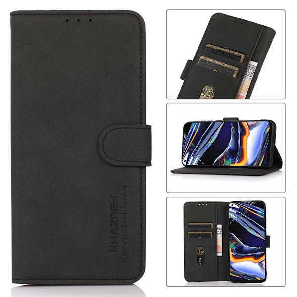 KHAZNEH Retro tegnebog Motorola Moto E20/Moto E30/Moto E40 Black