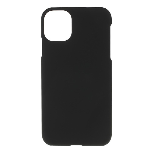 Rubberized PC Back Suojakuori - iPhone 11 Black
