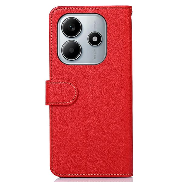 KHAZNEH Pung etui til Xiaomi Redmi Note 14 4G Red