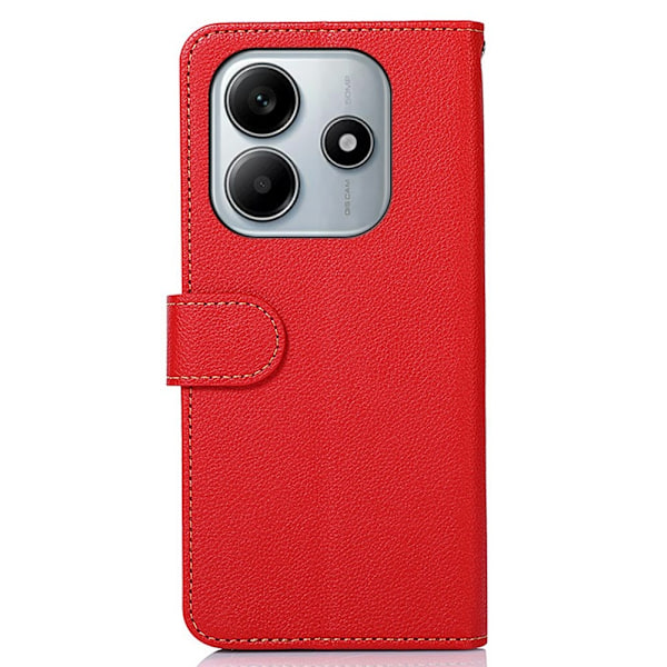 KHAZNEH Wallet case for Xiaomi Redmi Note 14 4G Red