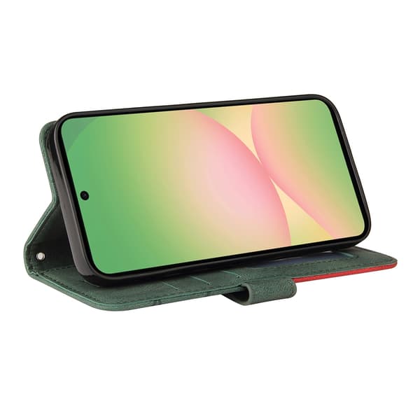 Til Samsung Galaxy A57 5G lommebokdeksel Green