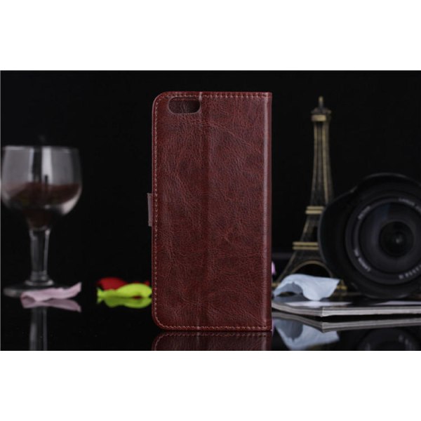 Iphone 6 4.7" Plånboksfodral / Fodral Läder Rosa
