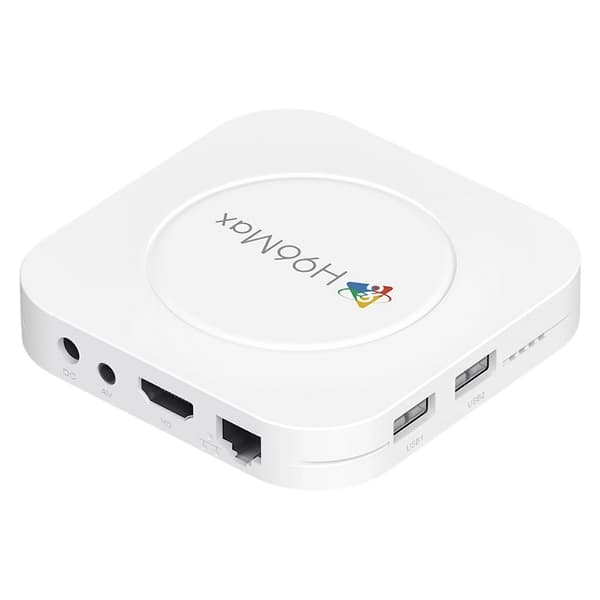 H96 MAX M1 Plus 8K Android TV Box 4+32GB WiFi6 BT5.4 Röstassistent Mediaspelare Vit