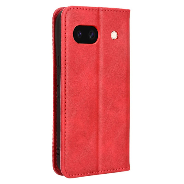Til Google Pixel 8a Stand Phone Case Fuld Protection Pung Cover Red