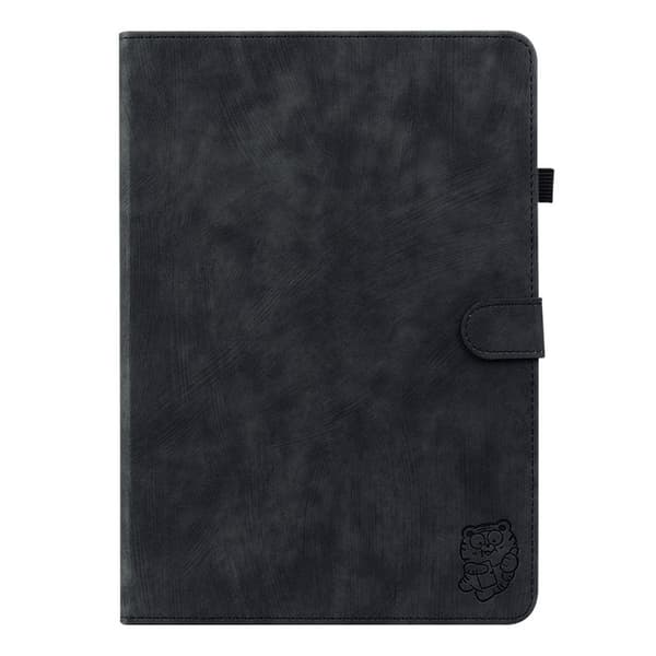 Surfplattefodral med tigertryck till Samsung Galaxy Tab S12+ Svart