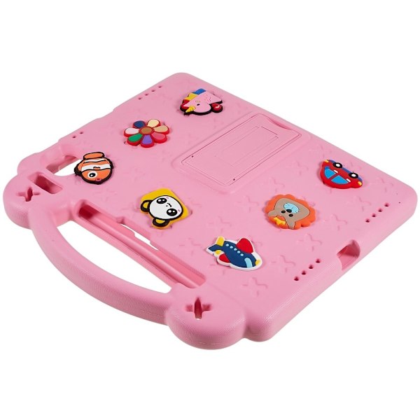 Støtsikker EVA-skumstativskall for iPad Pro 11 (2024) Pink