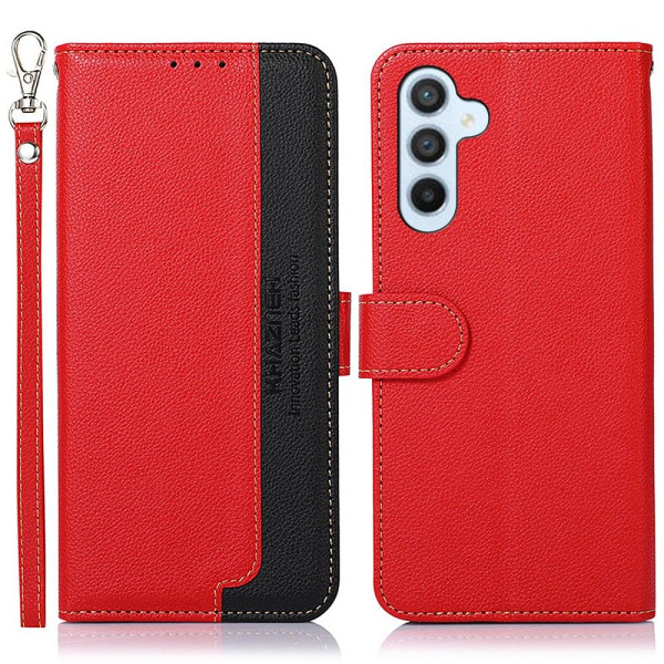 KHAZNEH Plånboksfodral till Samsung Galaxy S24 - Röd/Svart Röd