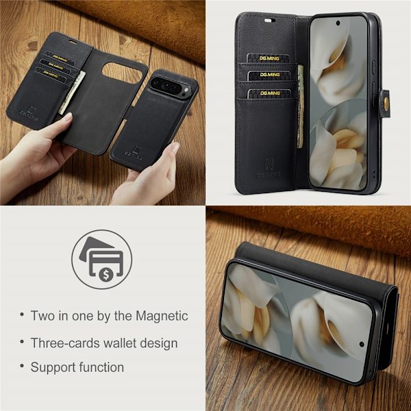 Magnet DG.MING Pung-cover til Google Pixel 10 Pro XL Black