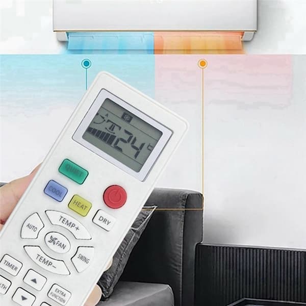 Fjärrkontroll Ersättning för 0010401715B för Haier Air Conditioner Vit