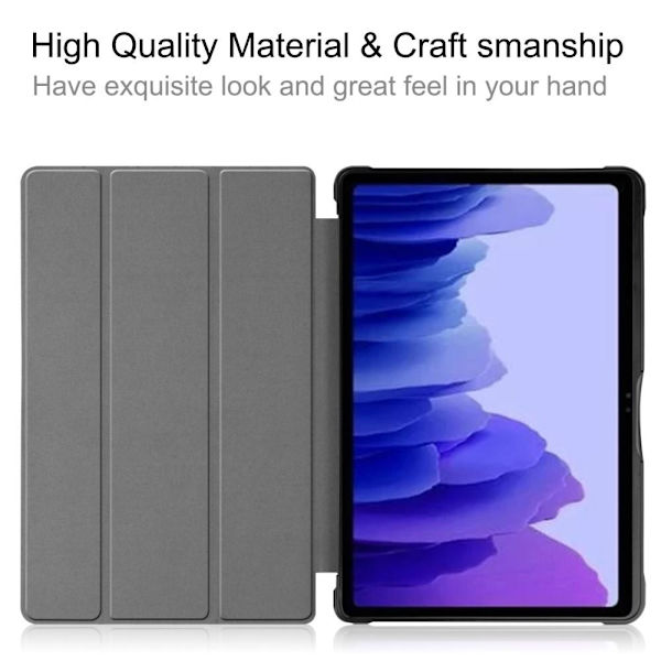 Trifoldet stativetui til Samsung Galaxy Tab A7 10.4" - Sommerfugl Multicolor