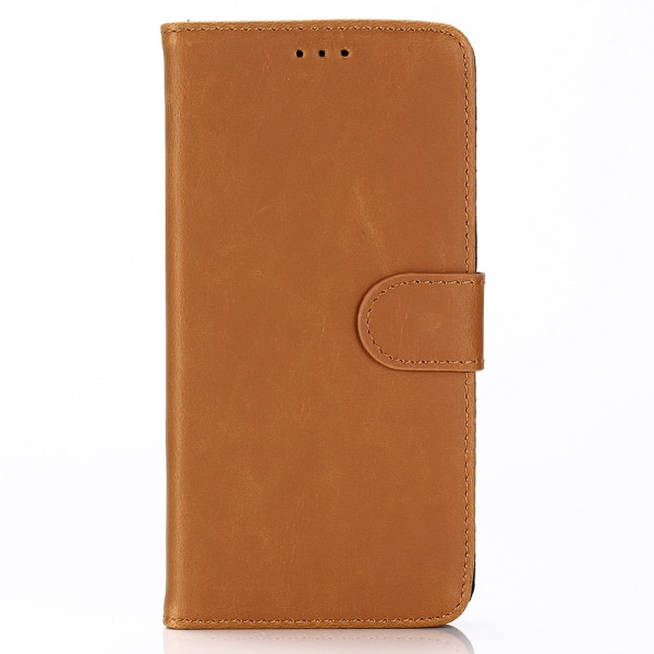 Retro Wallet phone case iPhone XS Max -puhelimelle - ruskea Brown