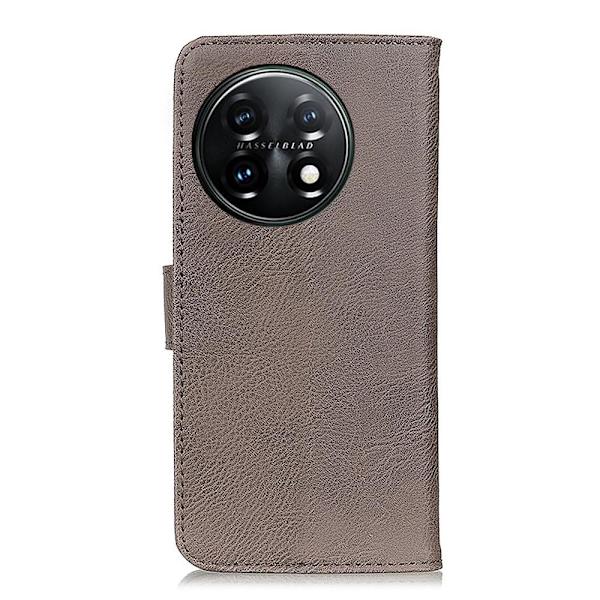 KHAZNEH OnePlus 11 5G Plånboksfodral - Khaki Beige