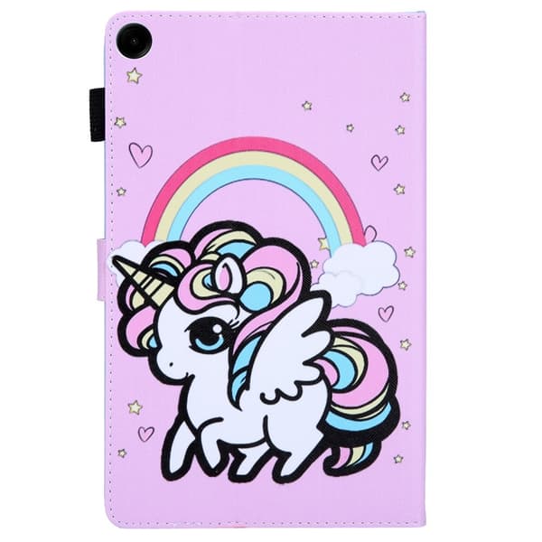 Flipdeksel i PU-lær med mønster for Samsung Galaxy Tab A9 Multicolor
