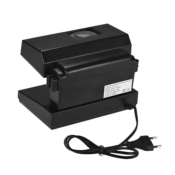 UV- ja vesileimatunnistin väärennetyille seteleille Black