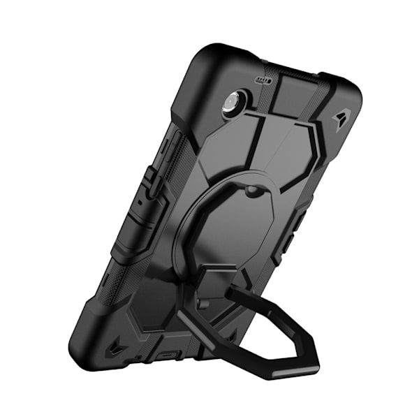 Til Samsung Galaxy Tab A11 Etui PC+Silikone Tablet Cover Black Multicolor