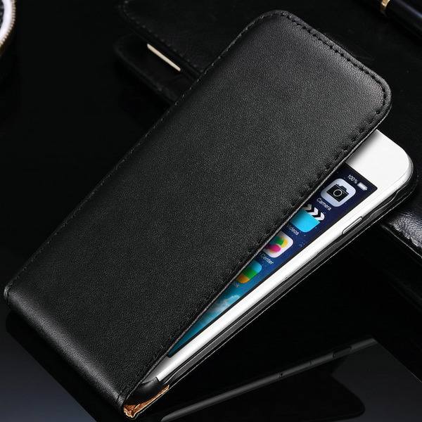 iPhone 6 / 6s Plus flipp Svart Black