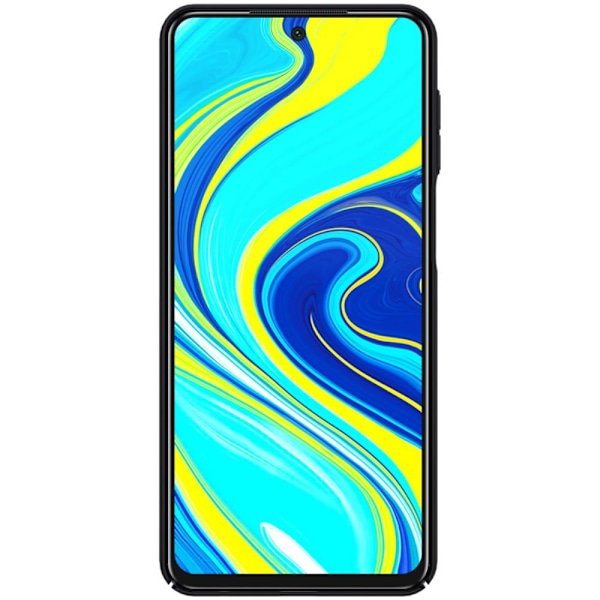 NILLKIN Xiaomi Redmi Note 9 Pro Frostat skal hårt - Svart Svart