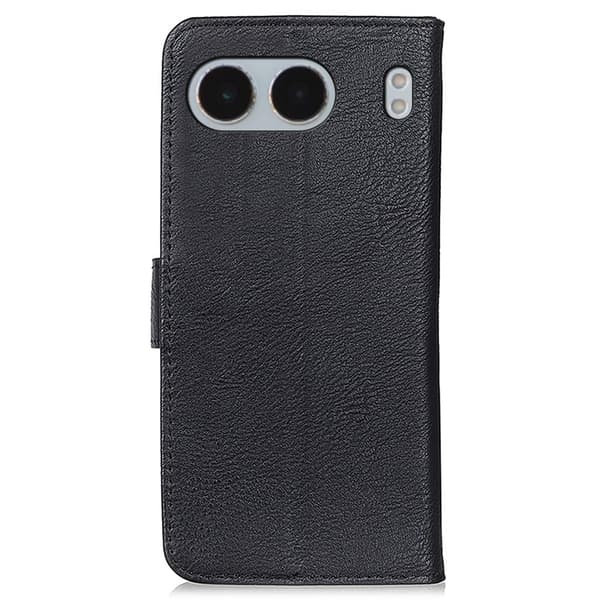 KHAZNEH Til OnePlus Nord 4 Taske Pung Taske Shell Telefon Taske Black