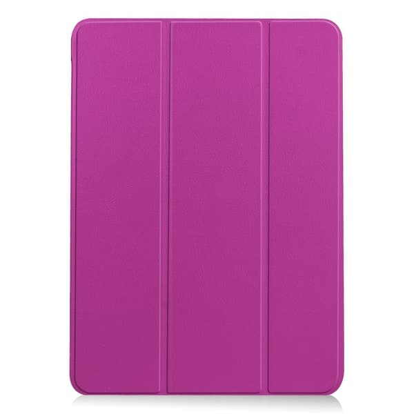 Til iPad Air 11 (2024) Etui Tre - fold Stativ Tablet Cover - Lilla Purple