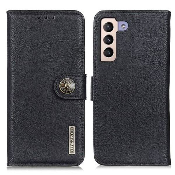 KHAZNEH Samsung Galaxy S23+ (Plus) Plånboksfodral Svart