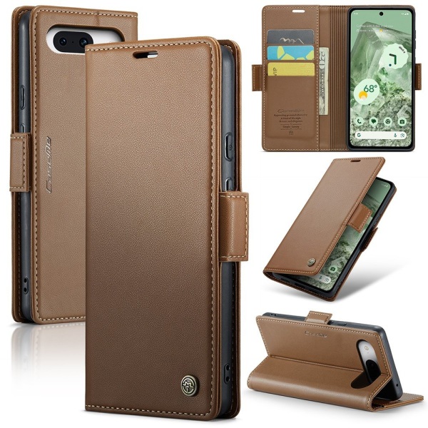 CASEME Retro Pung Taske til Pixel 8a Brown